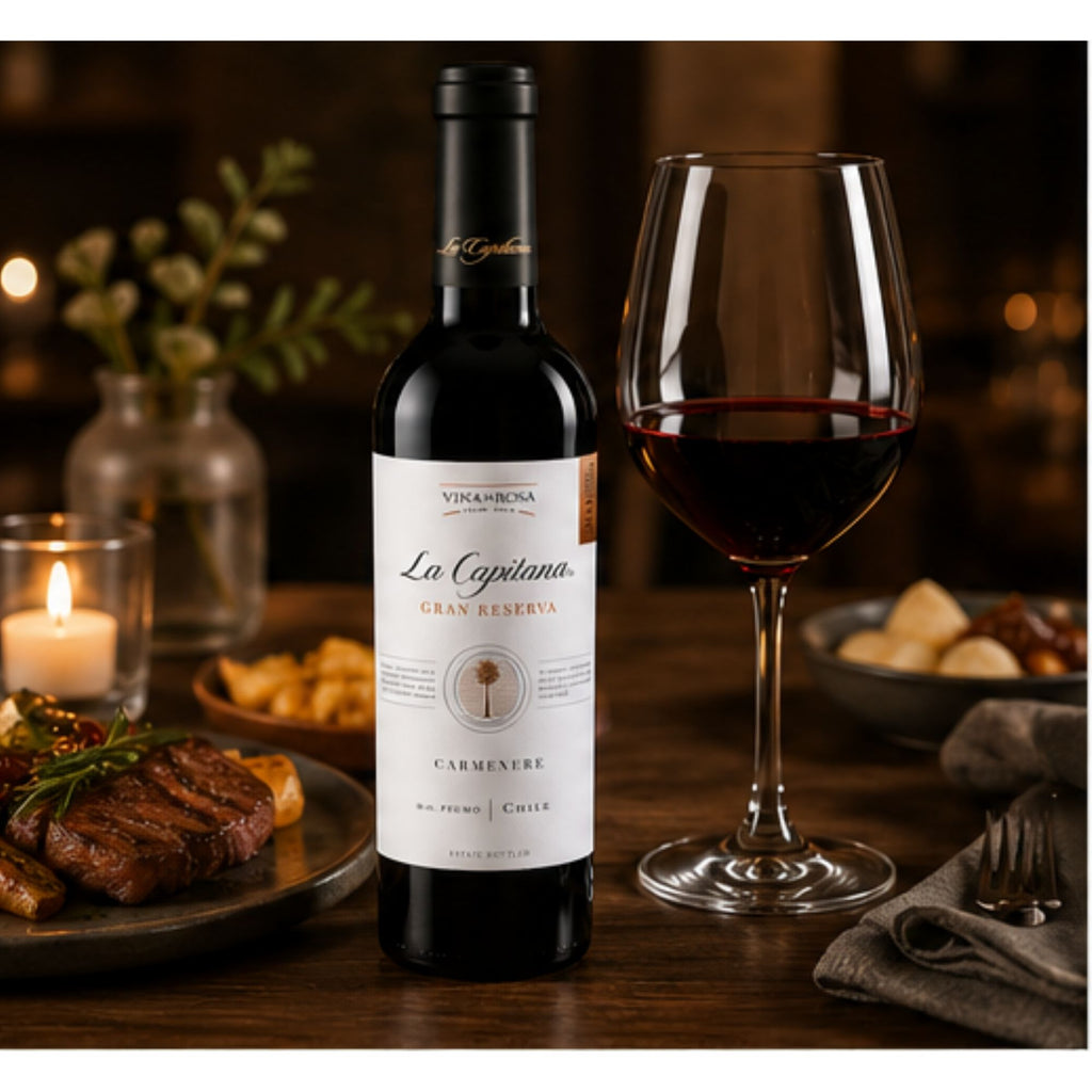 La Capitana Carmenere Gran Reserva 375ml